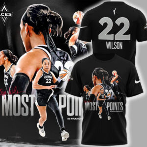 Las Vegas Aces A’ja Wilson T-Shirt – Men's Limited Edition Graphic Tee 2025