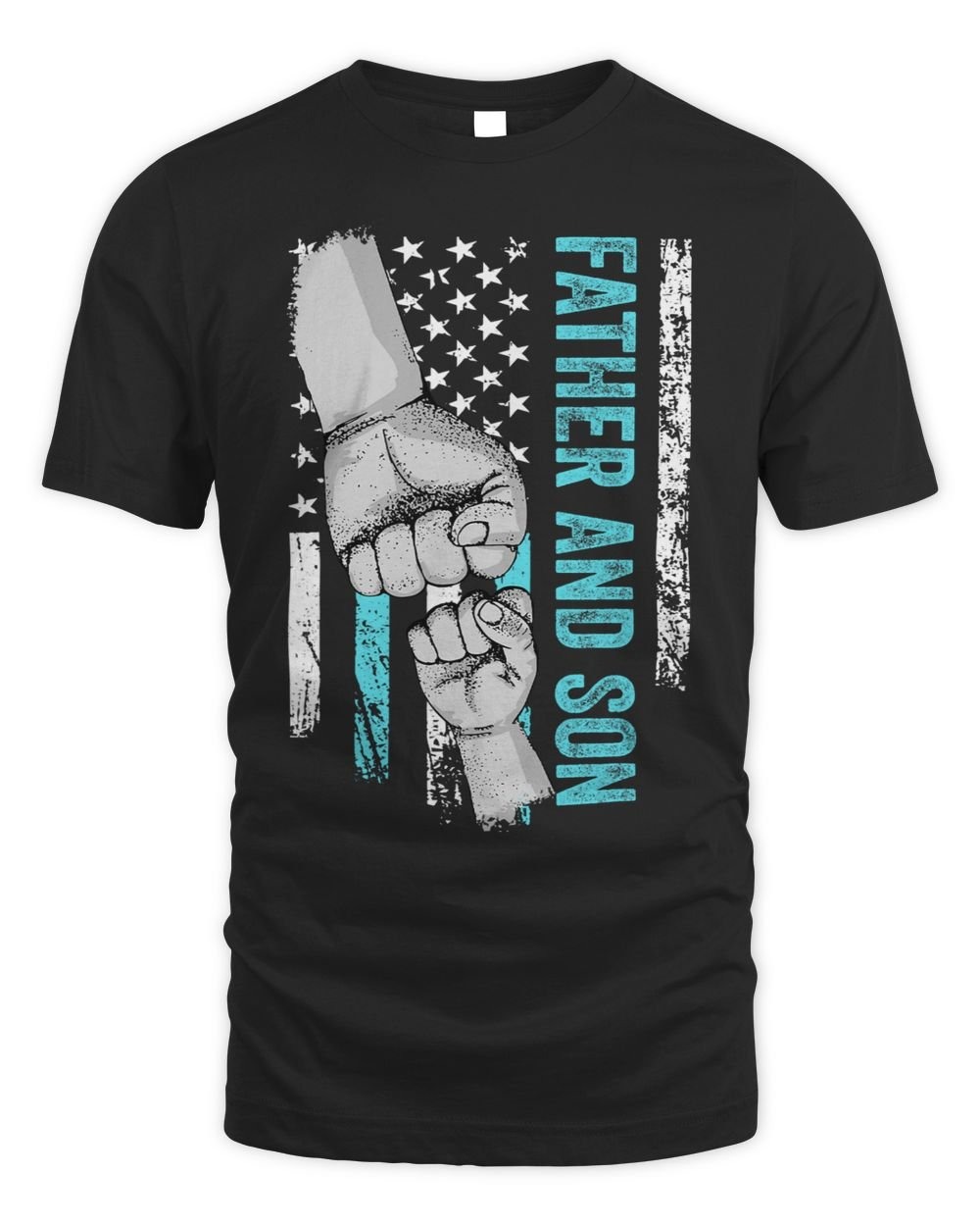 Father and Son Matching T-Shirt – American Flag Father's Day Outfit Father and Son Matching T-Shirt – American Flag Father's Day Outfit