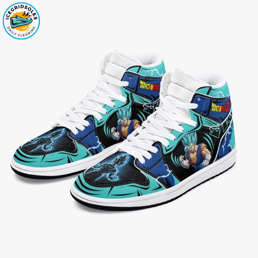 Vegito Saiyan Blue Anime Air Jordan 1 High Tops – Dragon Ball Custom Sneakers Vegito Saiyan Blue Anime Air Jordan 1 High Tops – Dragon Ball Custom Sneakers