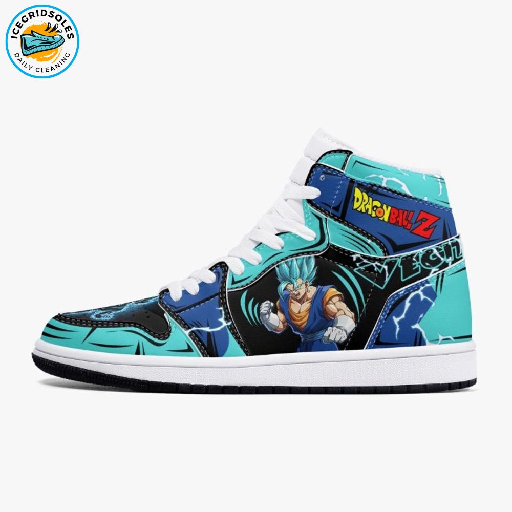 Vegito Saiyan Blue Anime Air Jordan 1 High Tops – Dragon Ball Custom Sneakers Vegito Saiyan Blue Anime Air Jordan 1 High Tops – Dragon Ball Custom Sneakers