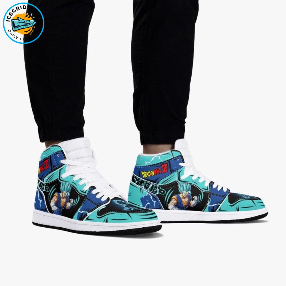 Vegito Saiyan Blue Anime Air Jordan 1 High Tops – Dragon Ball Custom Sneakers Vegito Saiyan Blue Anime Air Jordan 1 High Tops – Dragon Ball Custom Sneakers