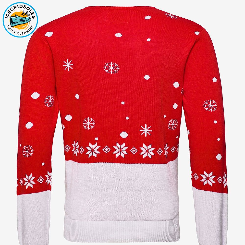 Rudolph Christmas Sweater Cozy Knitted Round Neck Jumper Rudolph Christmas Sweater Cozy Knitted Round Neck Jumper