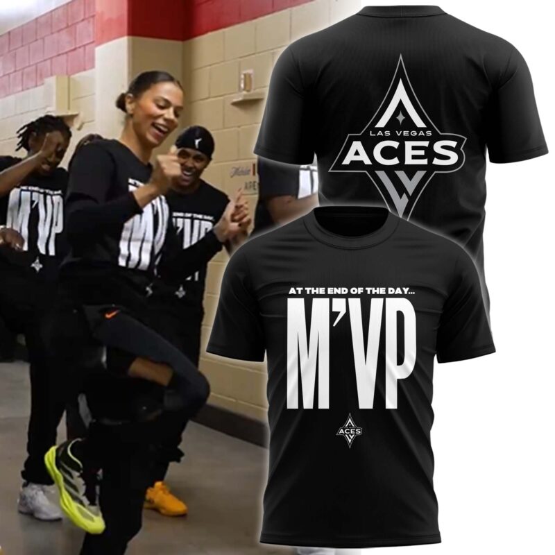 Las Vegas Aces Shirt – Men's “At The End Of The Day M’VP” 2024 Limited Edition Las Vegas Aces Shirt – Men's “At The End Of The Day M’VP” 2024 Limited Edition