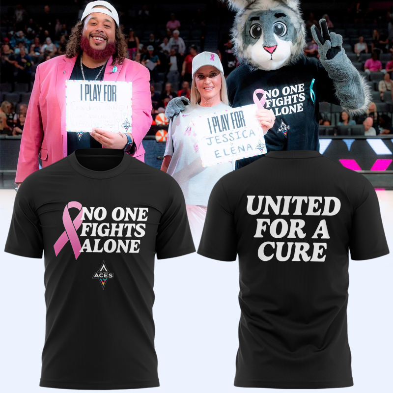 No One Fights Alone Tee – Men's Limited Edition Support T-Shirt No One Fights Alone Tee – Men's Limited Edition Support T-Shirt