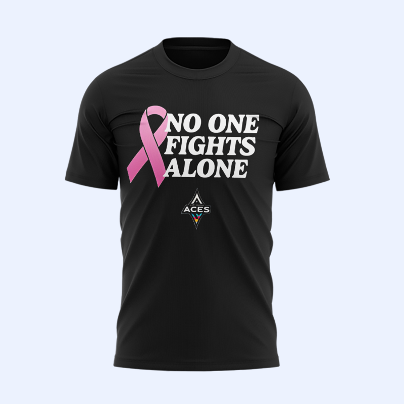 No One Fights Alone Tee – Men's Limited Edition Support T-Shirt No One Fights Alone Tee – Men's Limited Edition Support T-Shirt