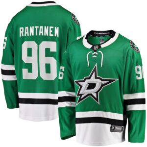 Dallas Stars Mikko Rantanen Jersey – Men's Fanatics Kelly Green Home Breakaway Edition