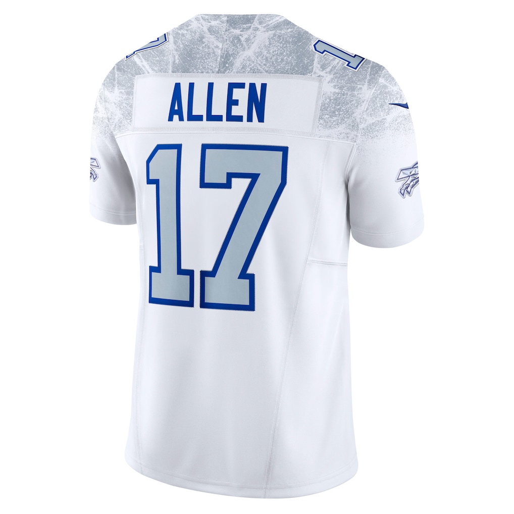 Buffalo Bills Josh Allen Jersey – Men's Nike White Limited Edition 2025 Rivalries Collection Buffalo Bills Josh Allen Jersey – Men's Nike White Limited Edition 2025 Rivalries Collection