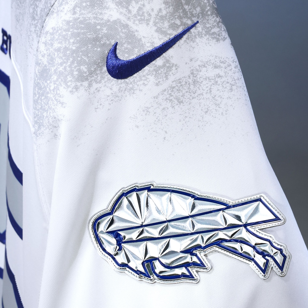 Buffalo Bills Josh Allen Jersey – Men's Nike White Limited Edition 2025 Rivalries Collection Buffalo Bills Josh Allen Jersey – Men's Nike White Limited Edition 2025 Rivalries Collection