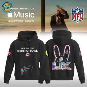 Bad Bunny Here For The BeNiTo BOwL Limited Hoodie