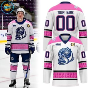 Brampton Steelheads Pink in the Rink 2025-2026 Hockey