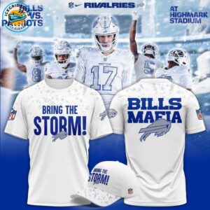 Buffalo Bills "Bring The Storm" Limited T-shirt - White