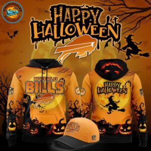 Buffalo Bills '' Happy Halloween '' Hoodie 2025