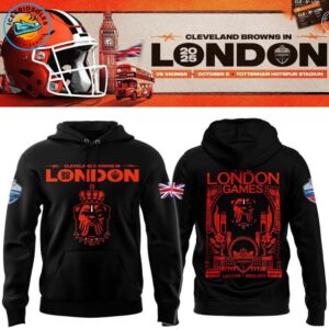 Cleveland Browns 2025 London Game Limited Hoodie
