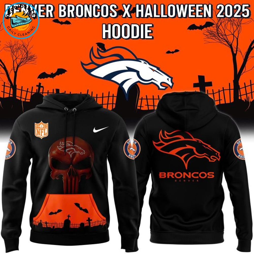 Denver Broncos x Halloween 2025 Hoodie Denver Broncos x Halloween 2025 Hoodie