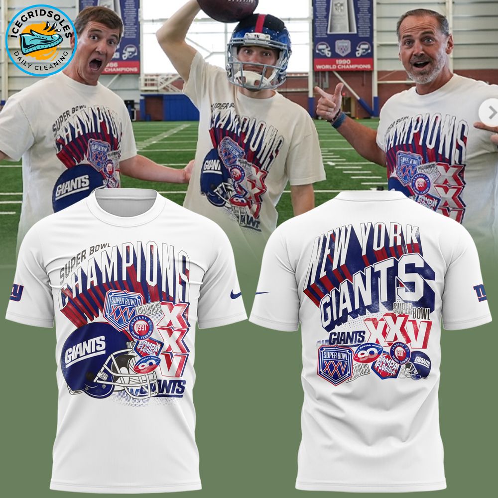 Exclusive Version New York Giants Tshirt 2025 Exclusive Version New York Giants Tshirt 2025