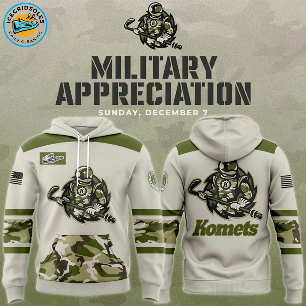 Fort Wayne Komets Military Appreciation Night Hoodie 2025 Fort Wayne Komets Military Appreciation Night Hoodie 2025