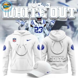 Indianapolis Colts "White Out" 2025 Hoodie