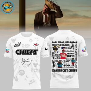 Kansas City Chiefs Bad Bunny Limited Edition Shirt