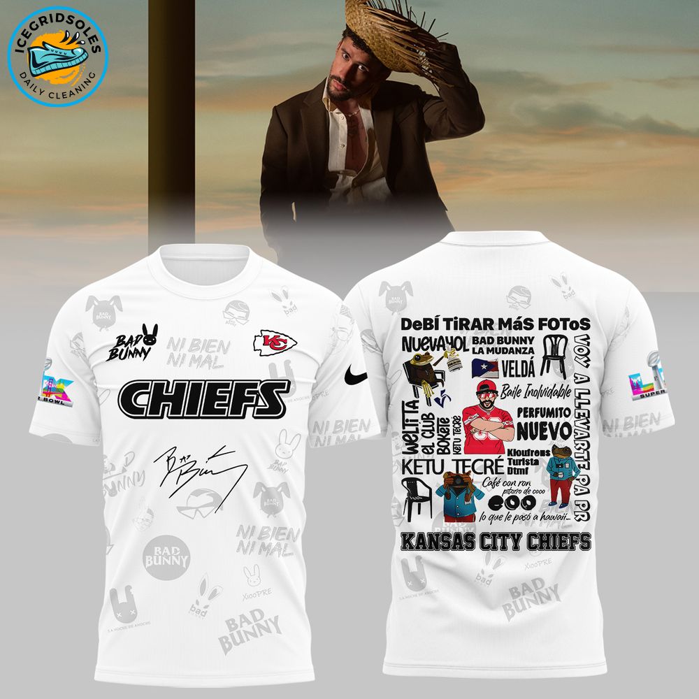 Kansas City Chiefs Bad Bunny Limited Edition Shirt Kansas City Chiefs Bad Bunny Limited Edition Shirt