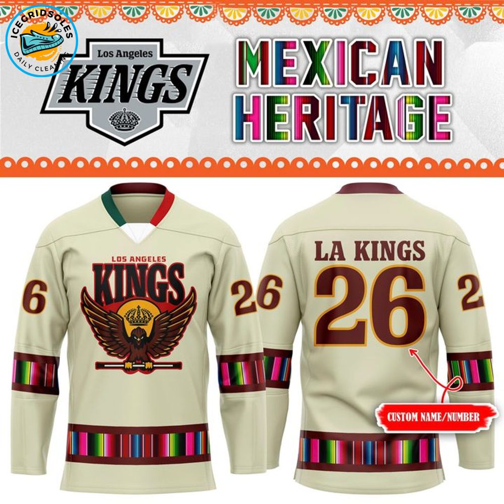 LA Kings x 2025 Mexican Heritage Limited Jerseys LA Kings x 2025 Mexican Heritage Limited Jerseys