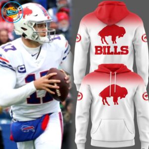 Limited Edition Bills Football A legacy reborn Classic W Gradient Hoodie