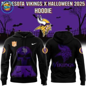Minnesota Vikings x Halloween 2025 Hoodie