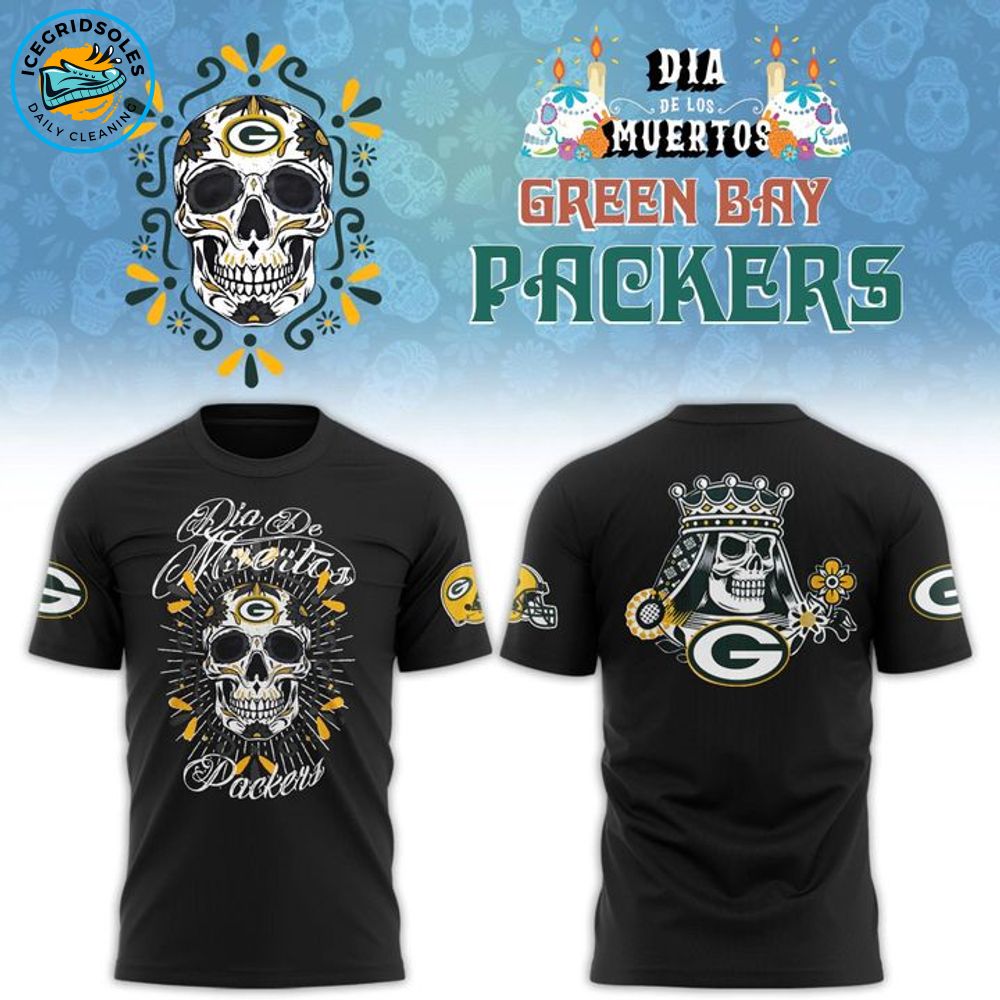Packers Pro Standard Eternal Skull Washed T-Shirt Packers Pro Standard Eternal Skull Washed T-Shirt
