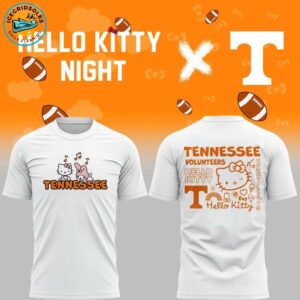 Special Edition Tennessee Football x Hello Kitty T-Shirt 2025